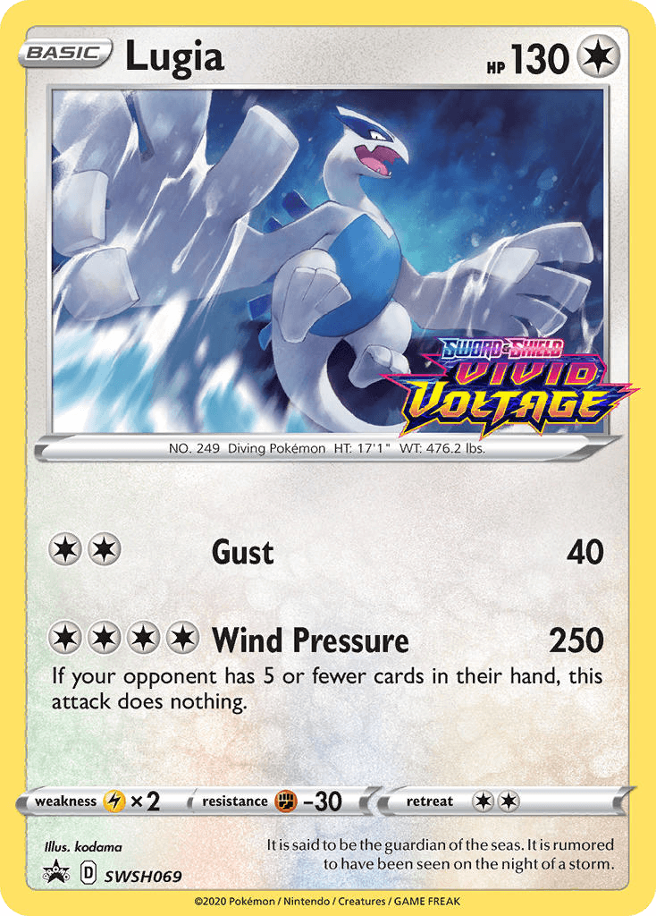 Lugia 宝可梦 card