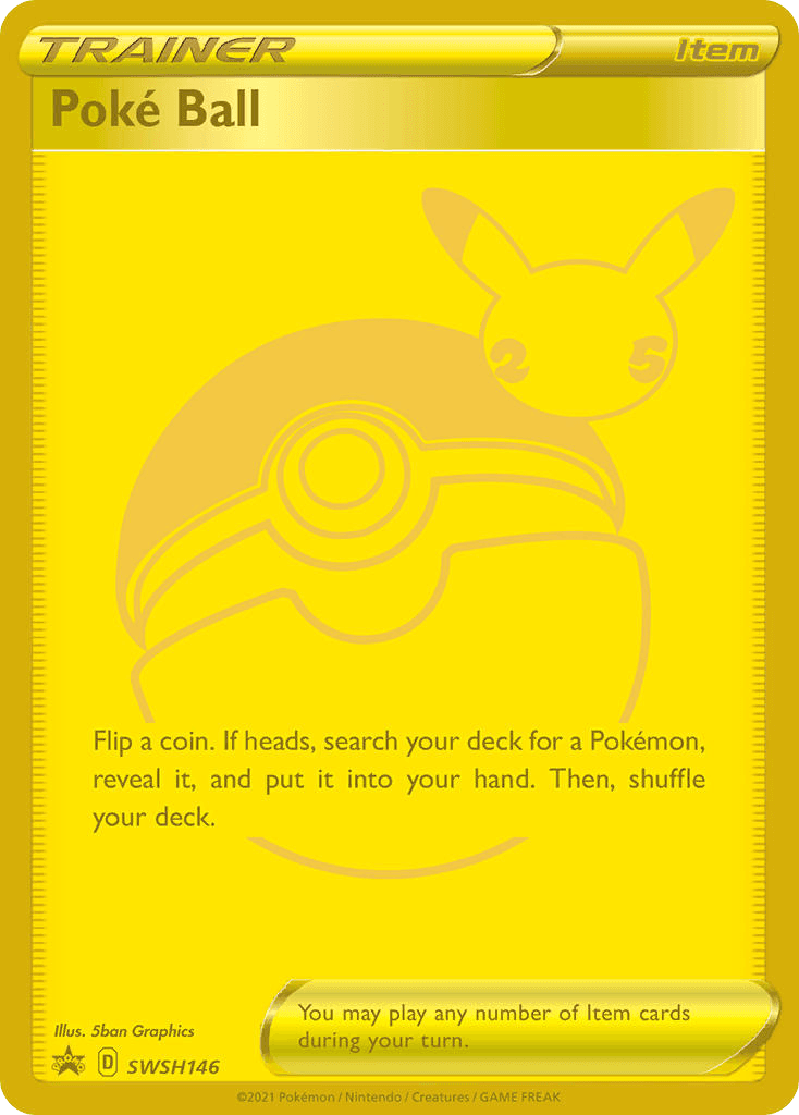 Poké Ball SWSH Black Star Promos card