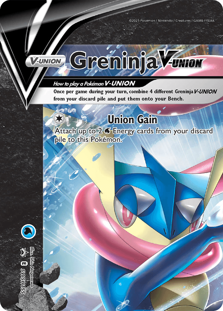 Greninja V-UNION SWSH Black Star Promos card