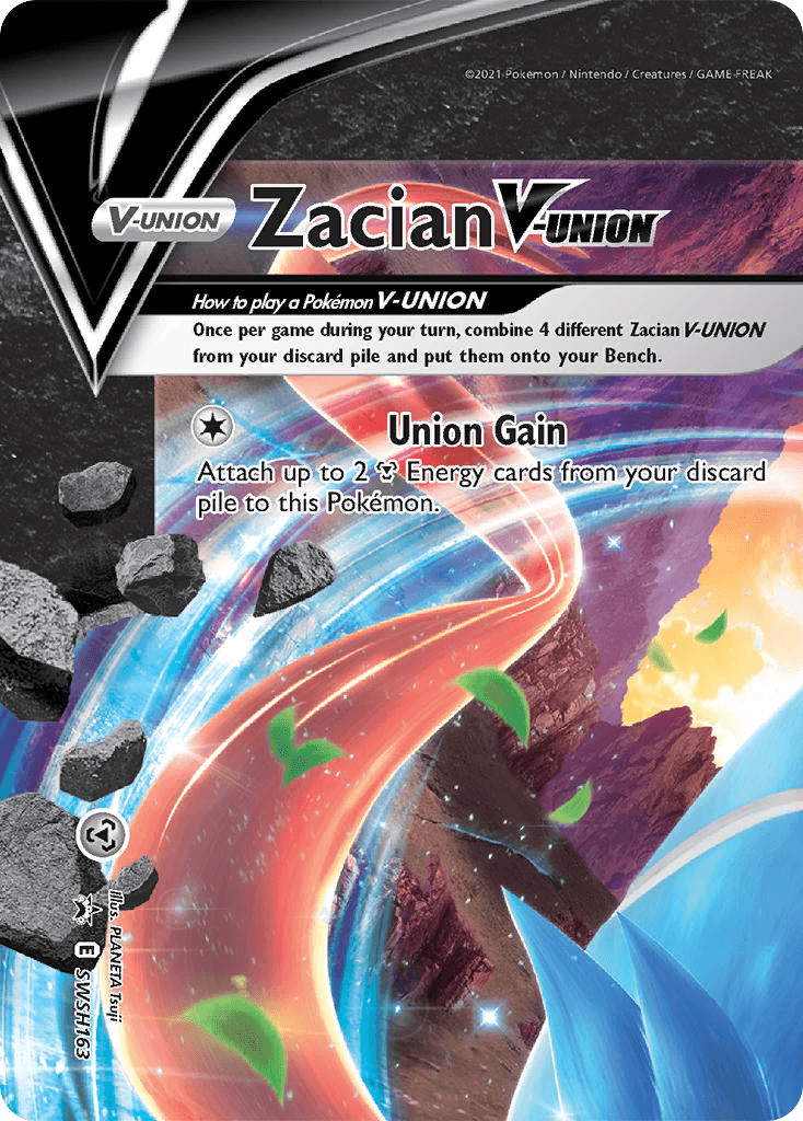Zacian V-UNION SWSH Black Star Promos card