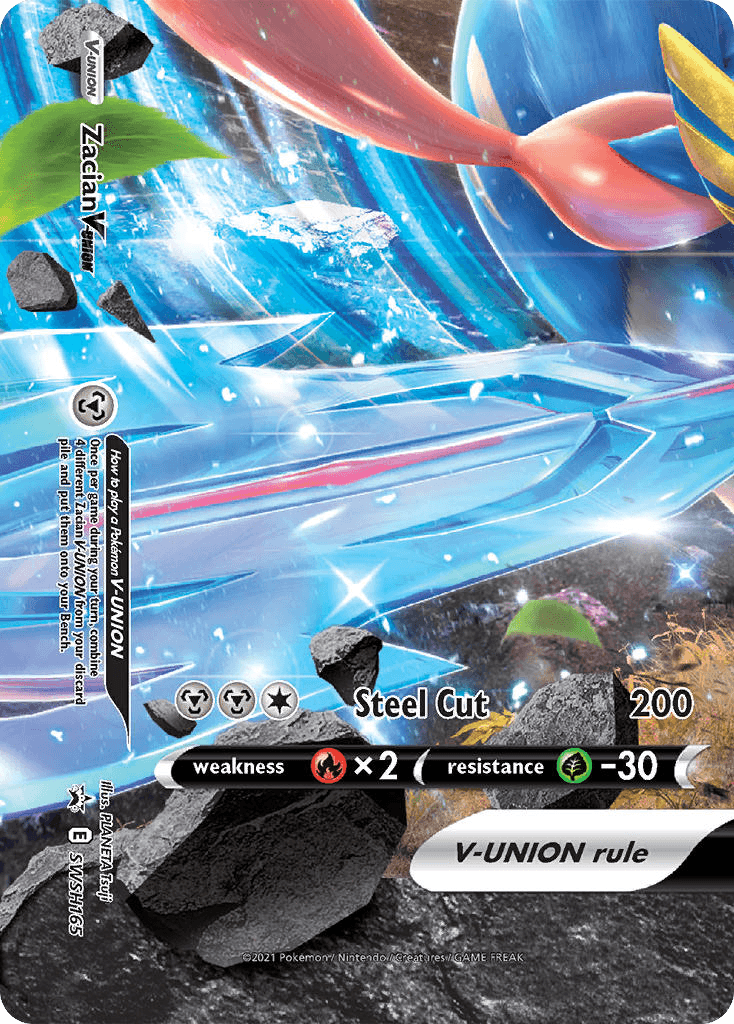 Zacian V-UNION SWSH Black Star Promos card
