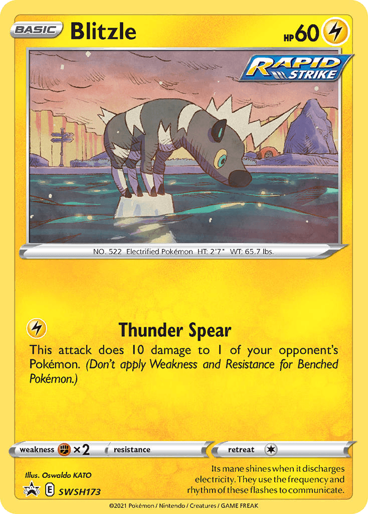Blitzle SWSH Black Star Promos card