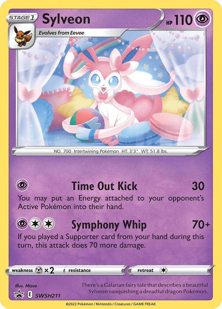 Sylveon SWSH Black Star Promos card