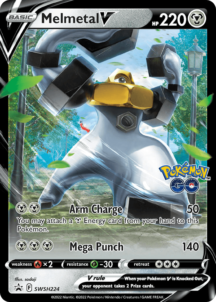 Melmetal V SWSH Black Star Promos card