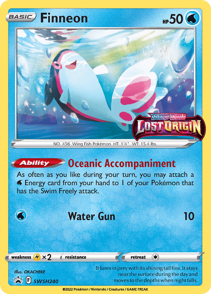 Finneon SWSH Black Star Promos card