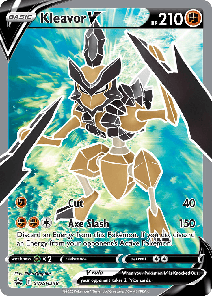 Kleavor V SWSH Black Star Promos card