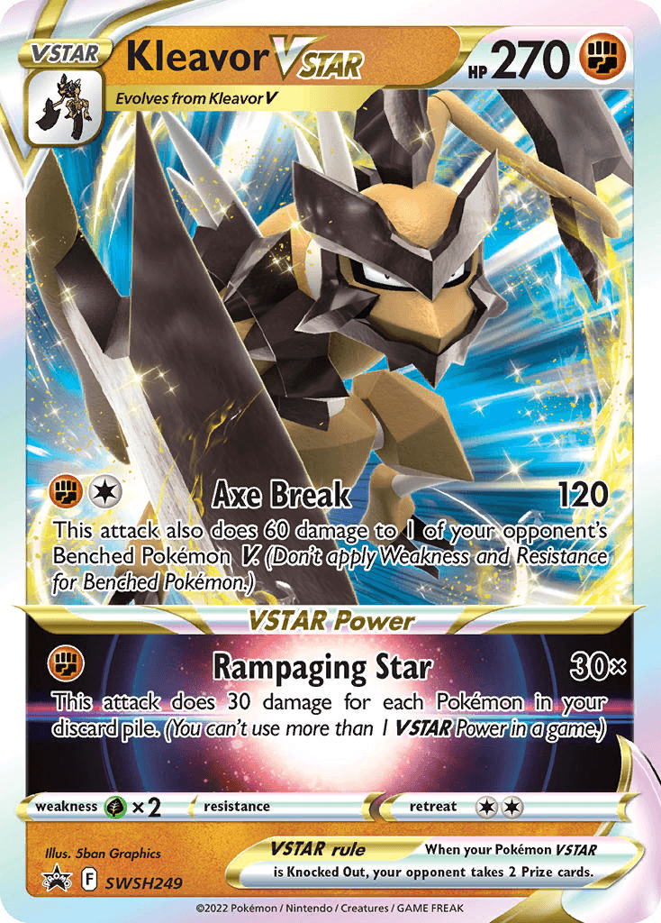 Kleavor VSTAR SWSH Black Star Promos card