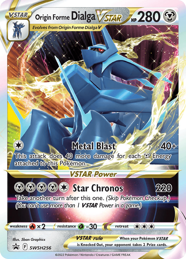 Origin Forme Dialga VSTAR SWSH Black Star Promos card