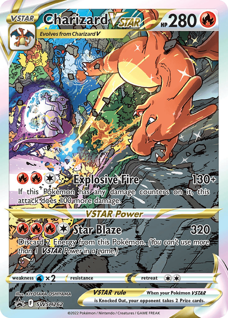 Charizard VSTAR SWSH Black Star Promos card