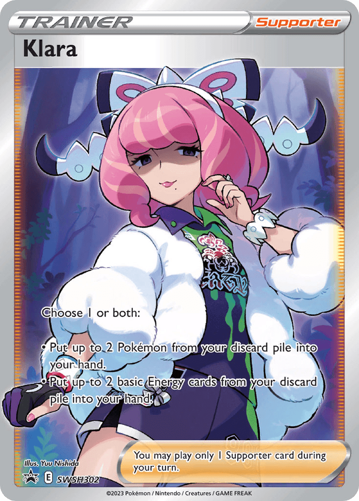 Klara SWSH Black Star Promos card
