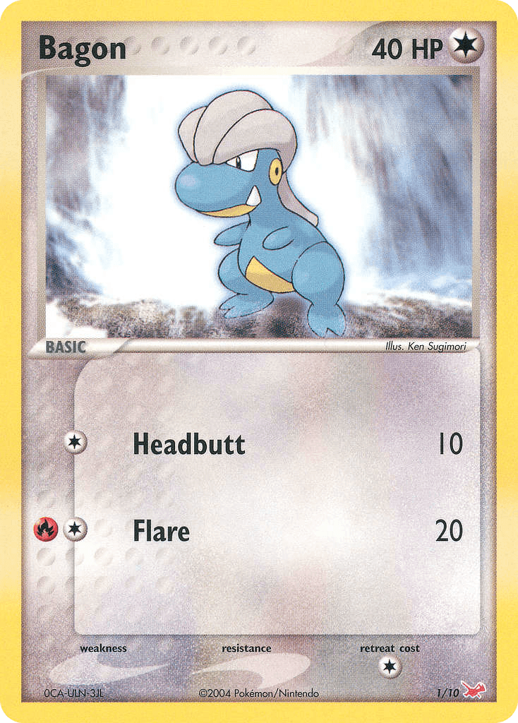 Bagon EX Trainer Kit Latias card