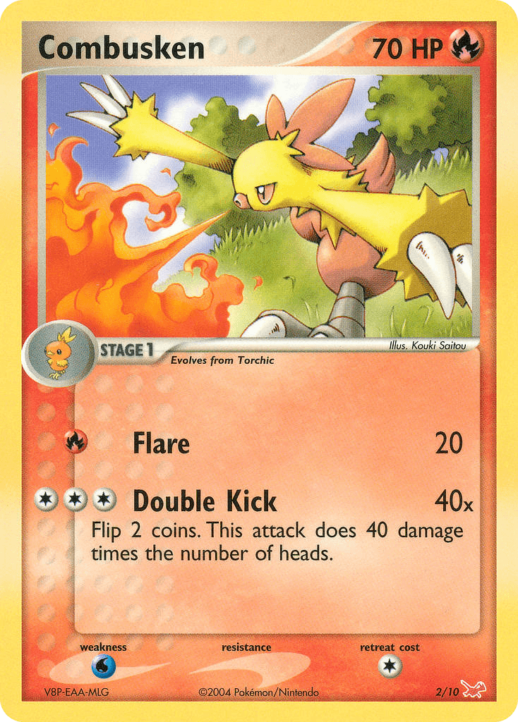 Combusken EX Trainer Kit Latias card