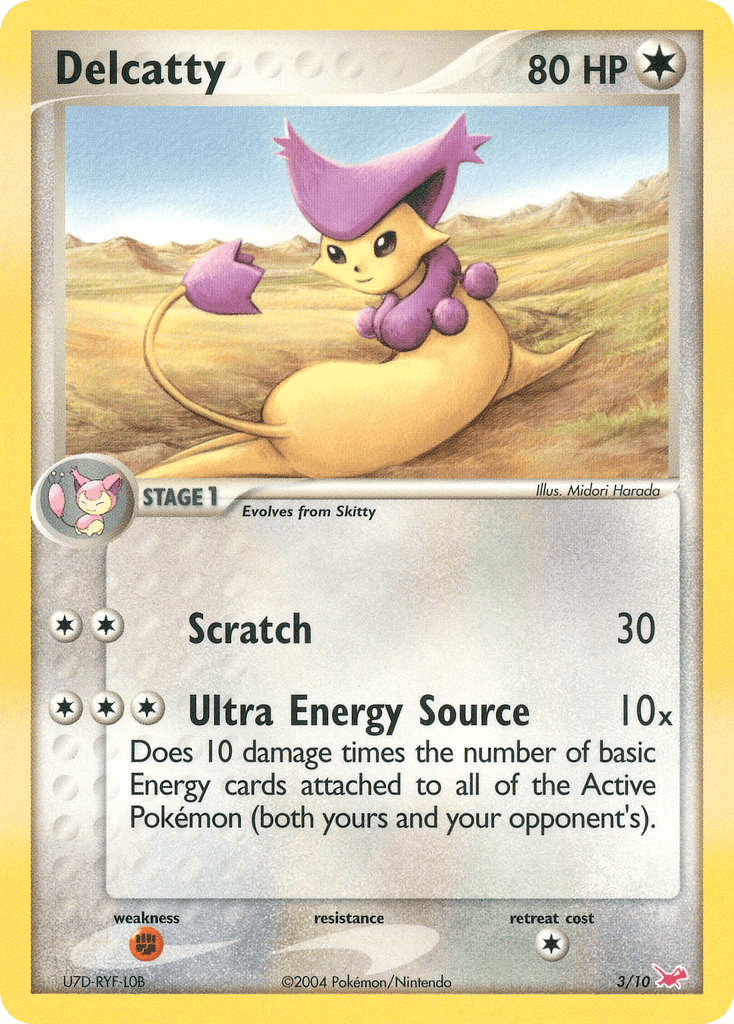 Delcatty EX Trainer Kit Latias card