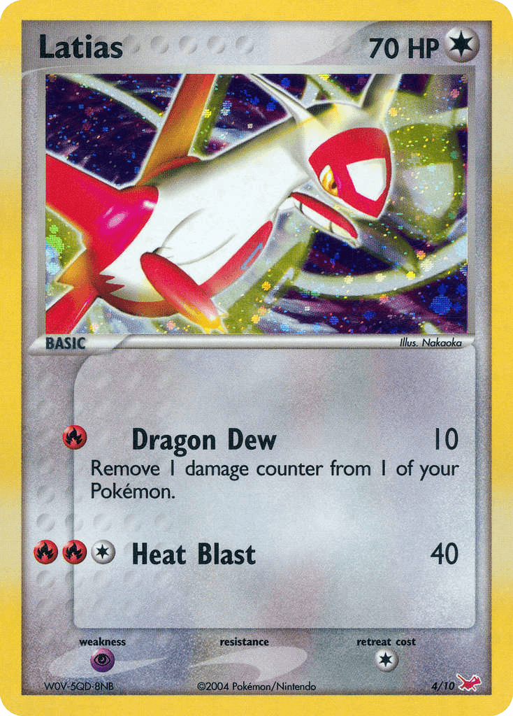 Latias EX Trainer Kit Latias card