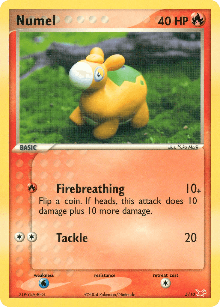 Numel EX Trainer Kit Latias card