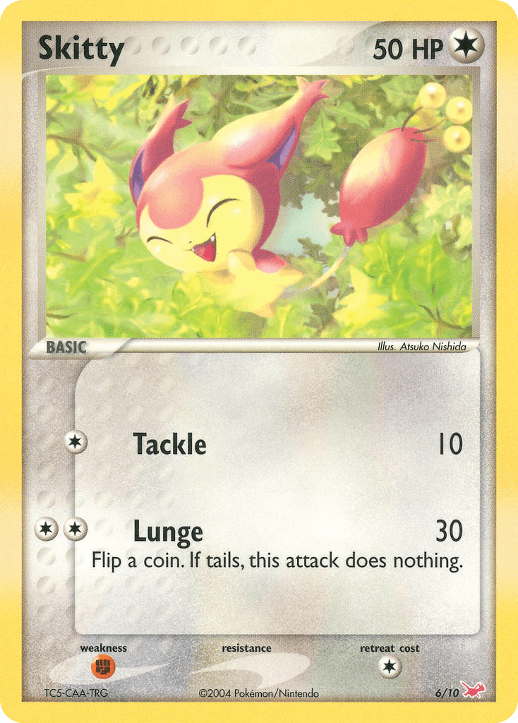 Skitty EX Trainer Kit Latias card