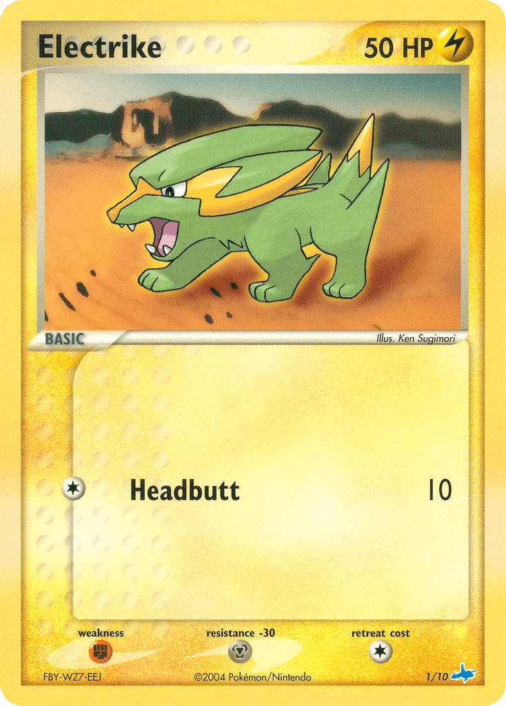 Electrike EX Trainer Kit Latios card