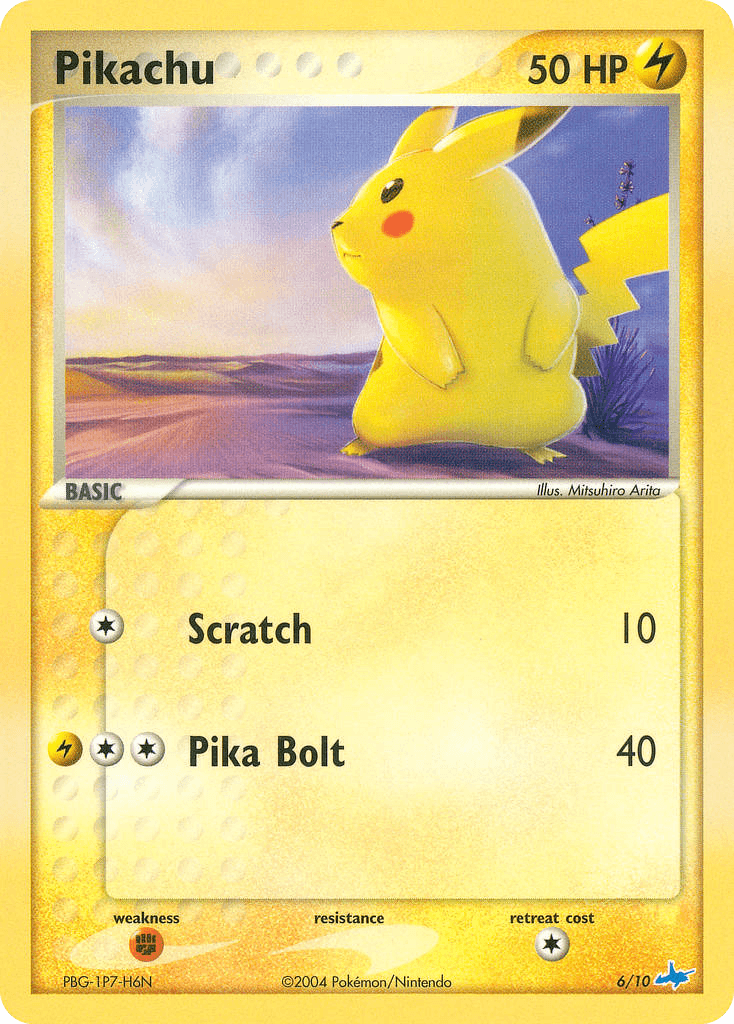 Pikachu EX Trainer Kit Latios card