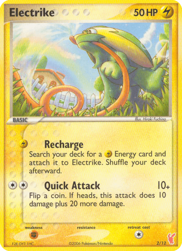 Electrike EX Trainer Kit 2 Plusle card