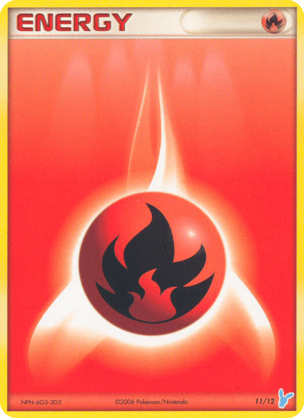 Fire Energy EX Trainer Kit 2 Minun card