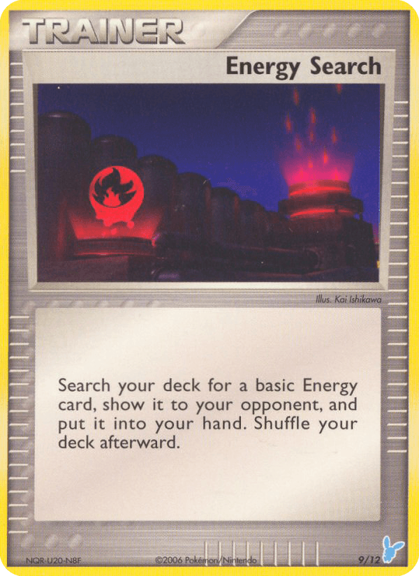 Energy Search EX Trainer Kit 2 Minun card
