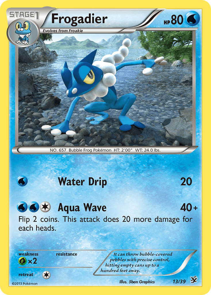 Frogadier Kalos Starter Set card