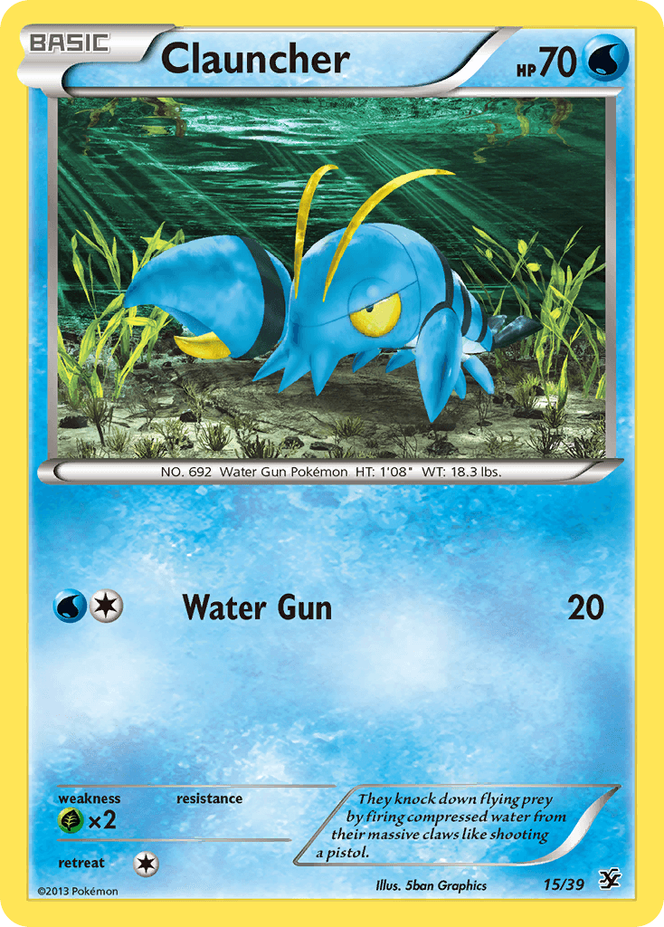Clauncher 寶可夢 card