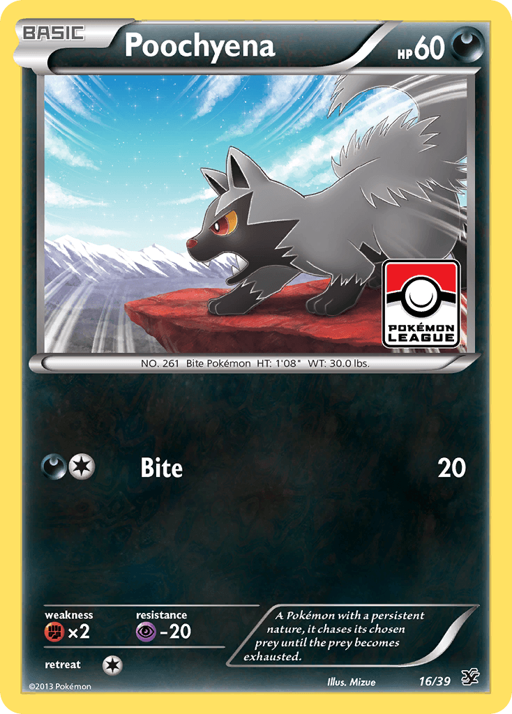 Poochyena Kalos Starter Set card