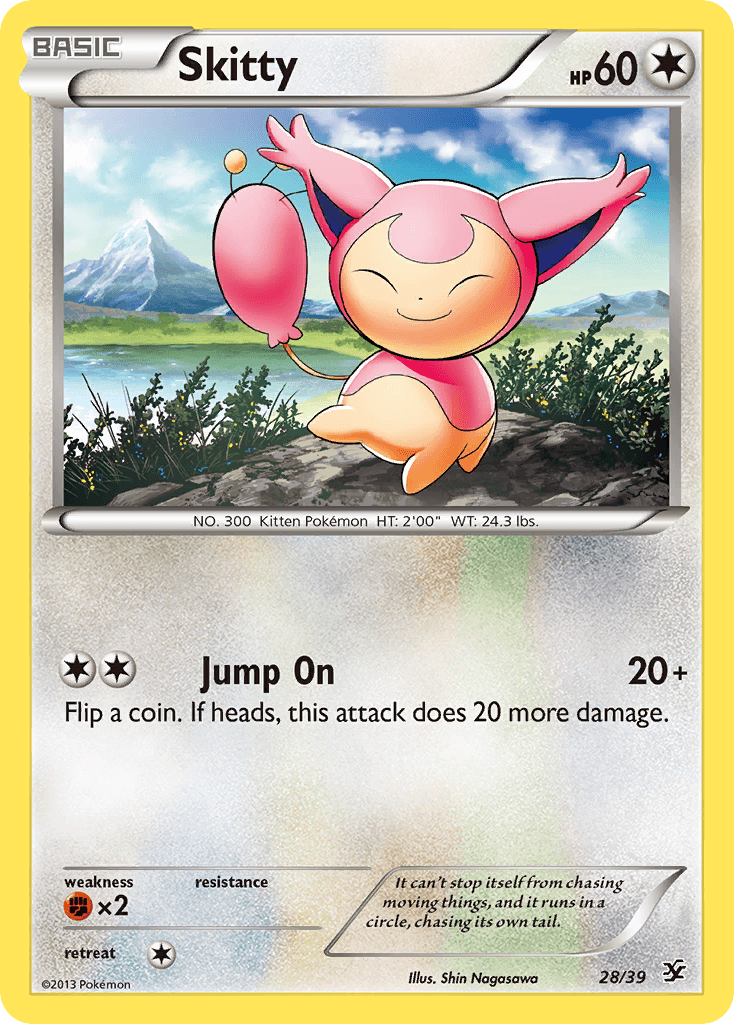 Skitty Kalos Starter Set card