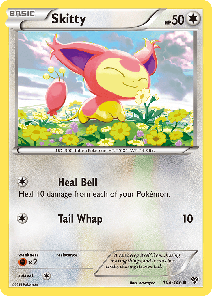 Skitty XY card