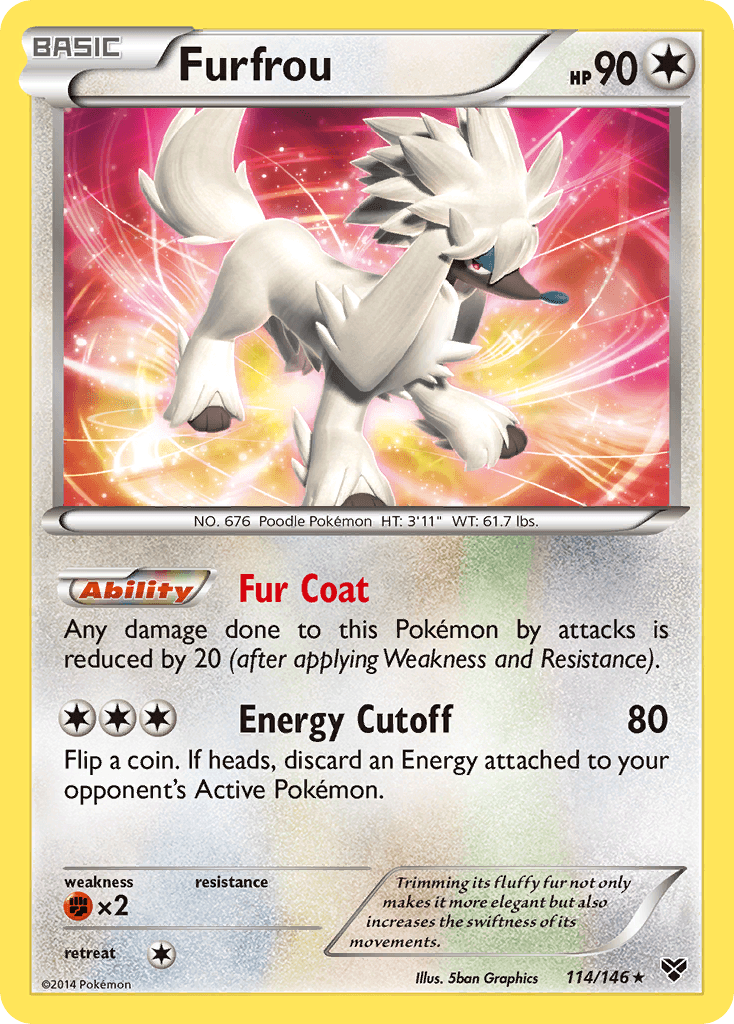 Furfrou XY card
