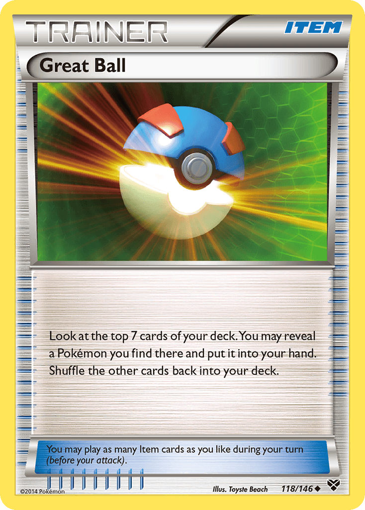 Great Ball XY card