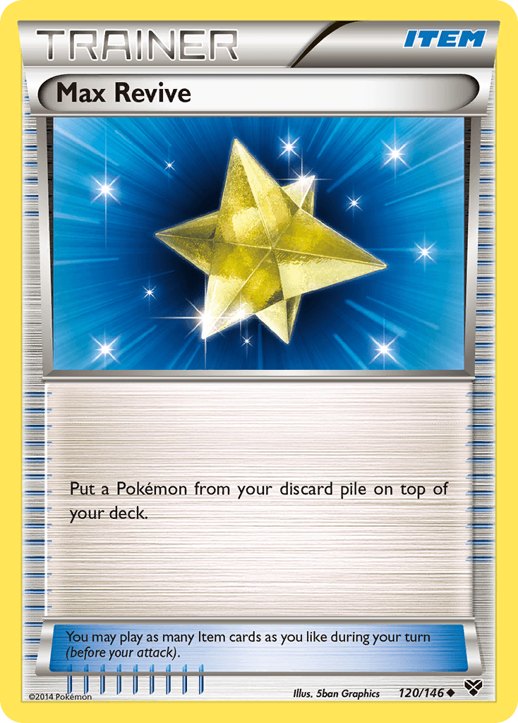 Max Revive XY card