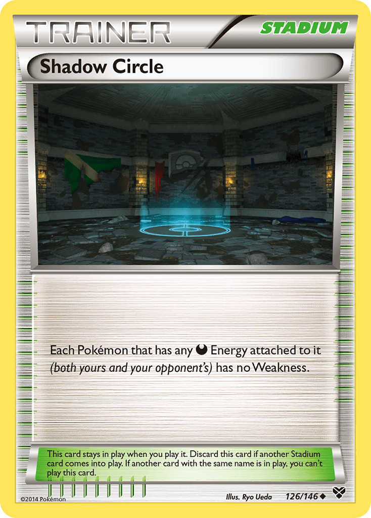 Shadow Circle XY card