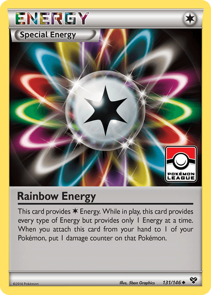 Rainbow Energy XY card