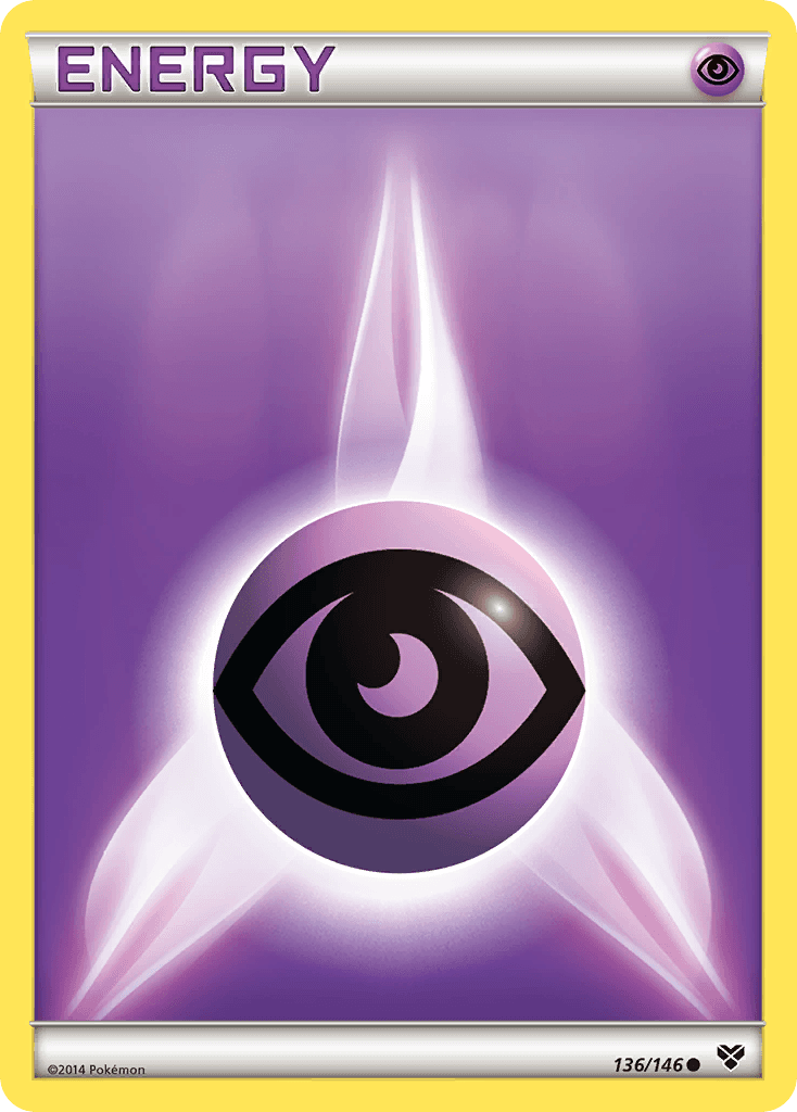Psychic Energy XY card