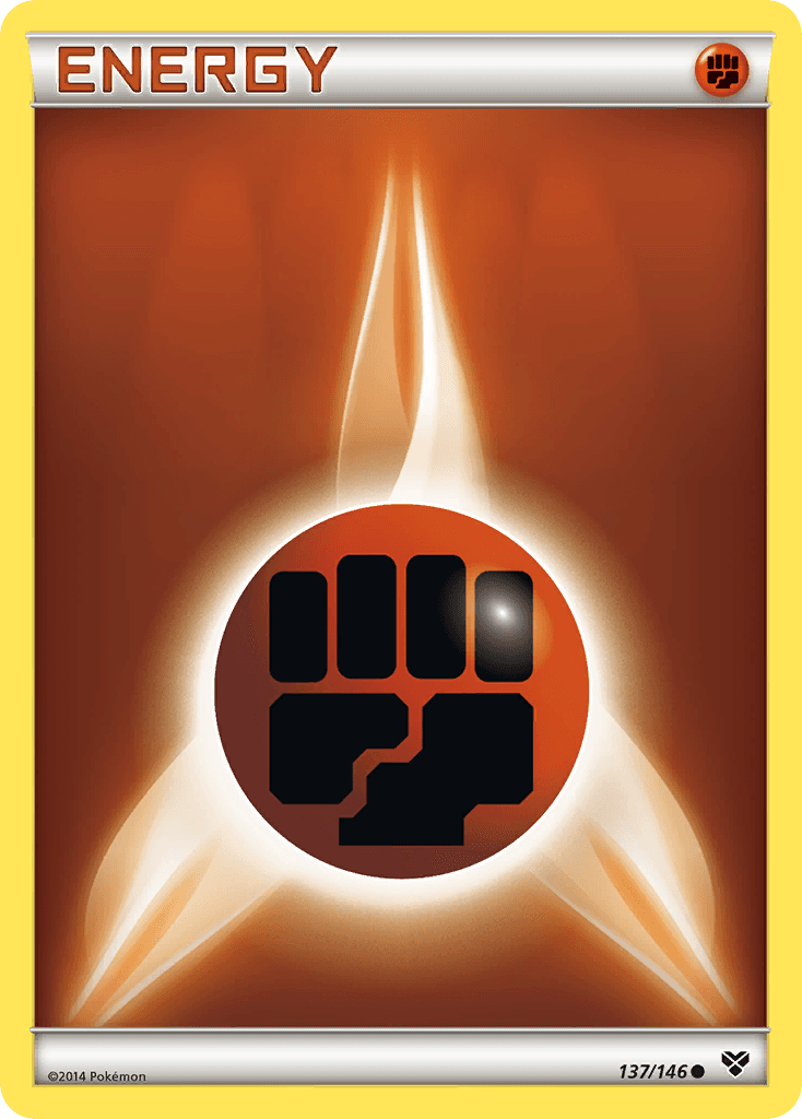 Fighting Energy XY card