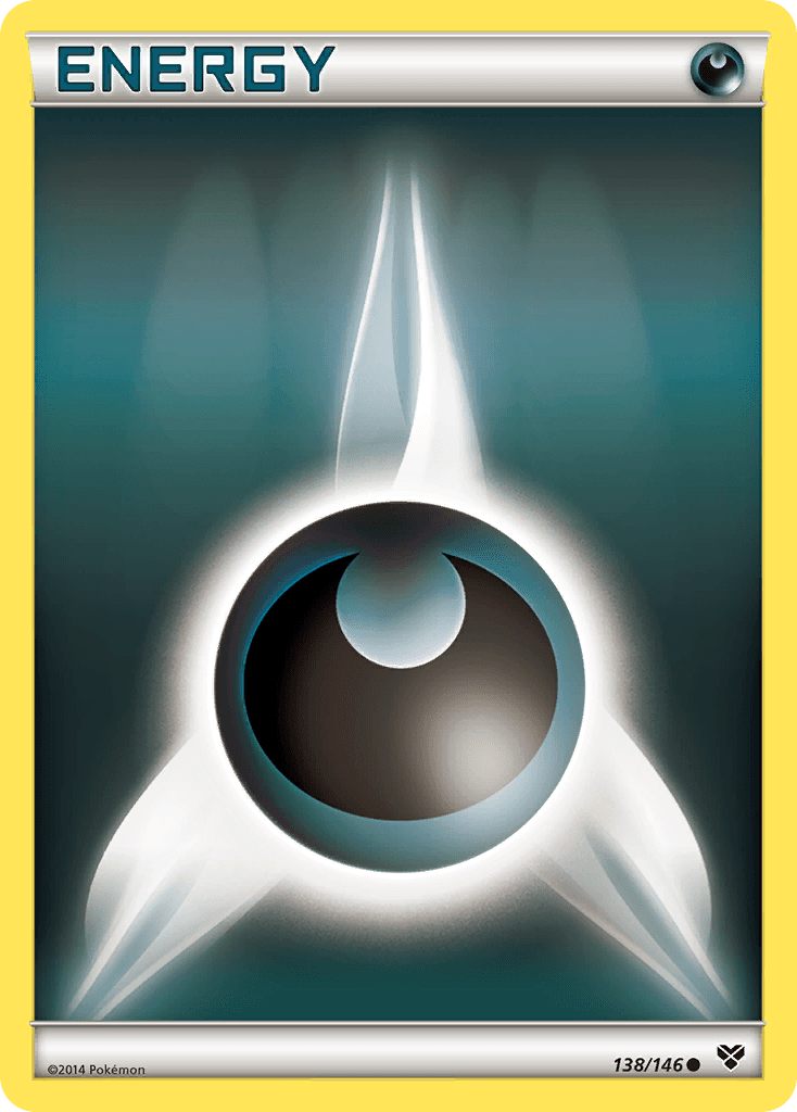 Darkness Energy XY card