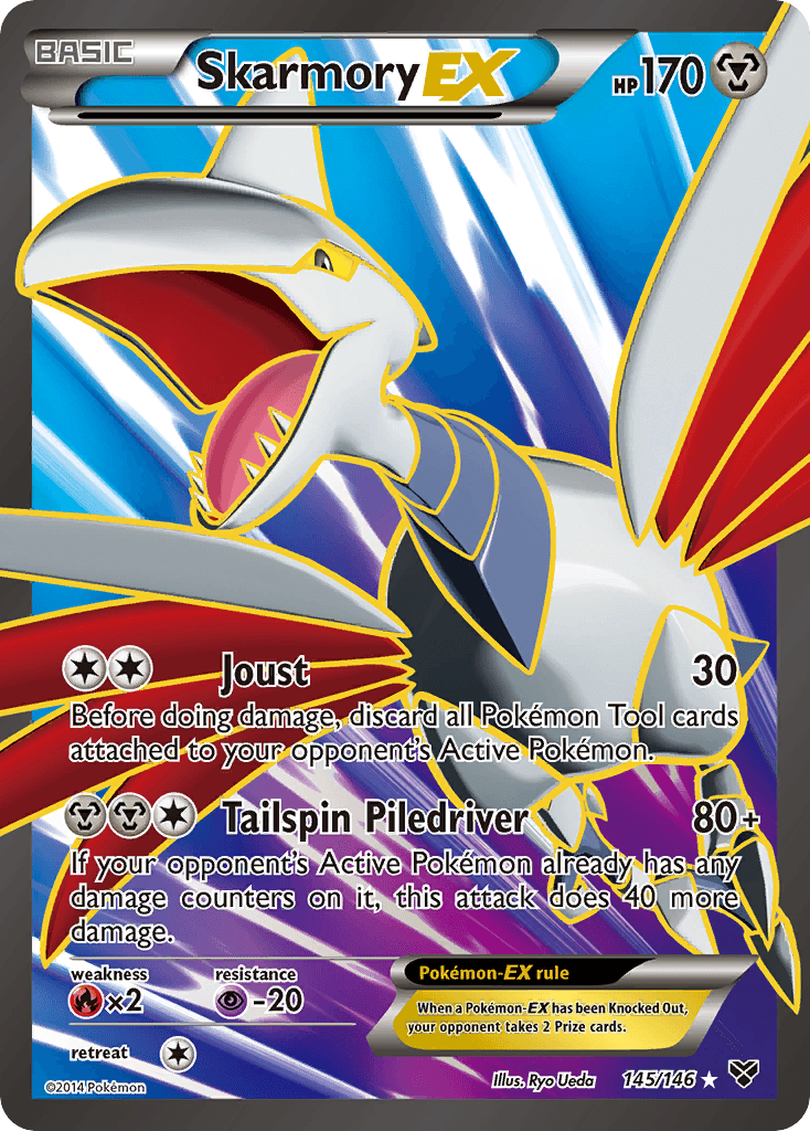 Skarmory-EX XY card