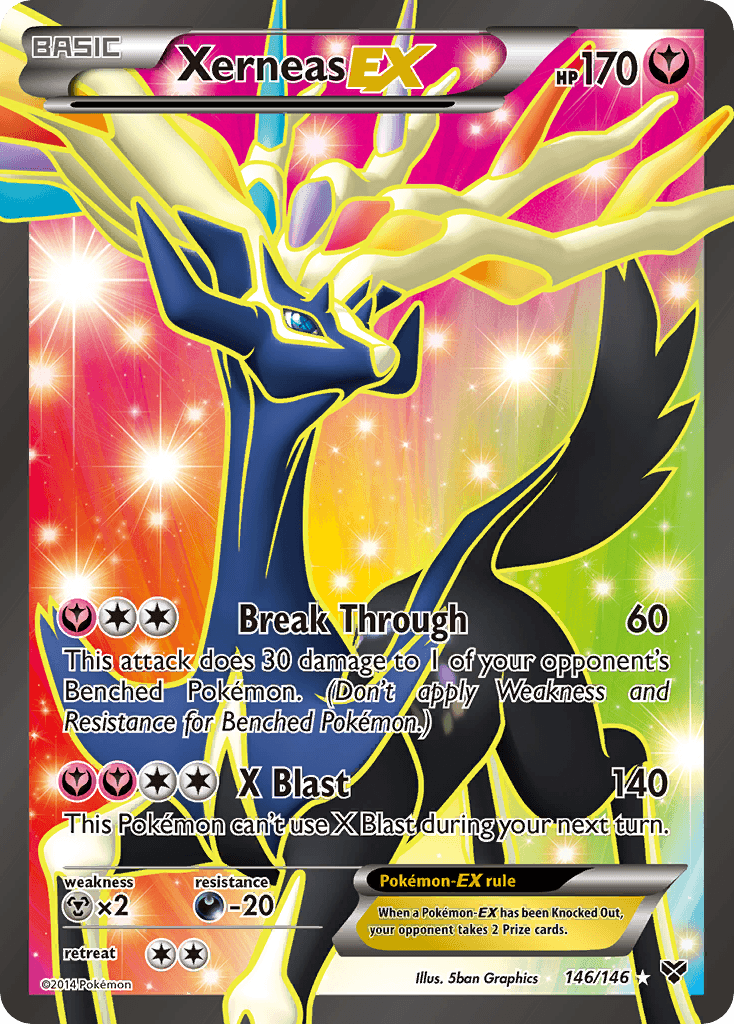 Xerneas-EX XY card