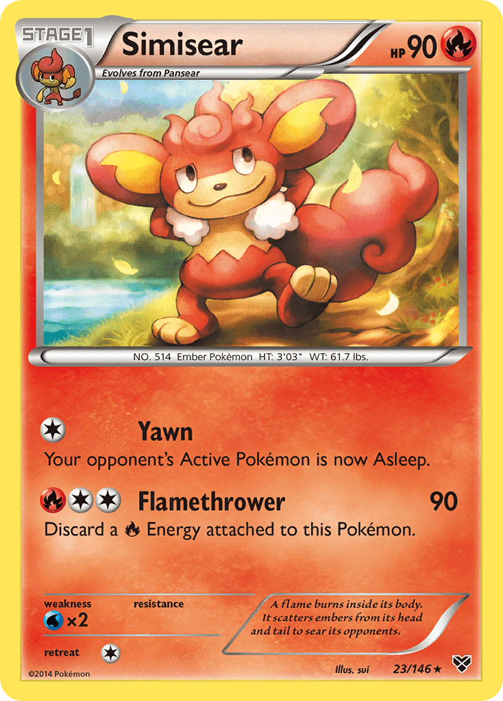 Simisear XY card