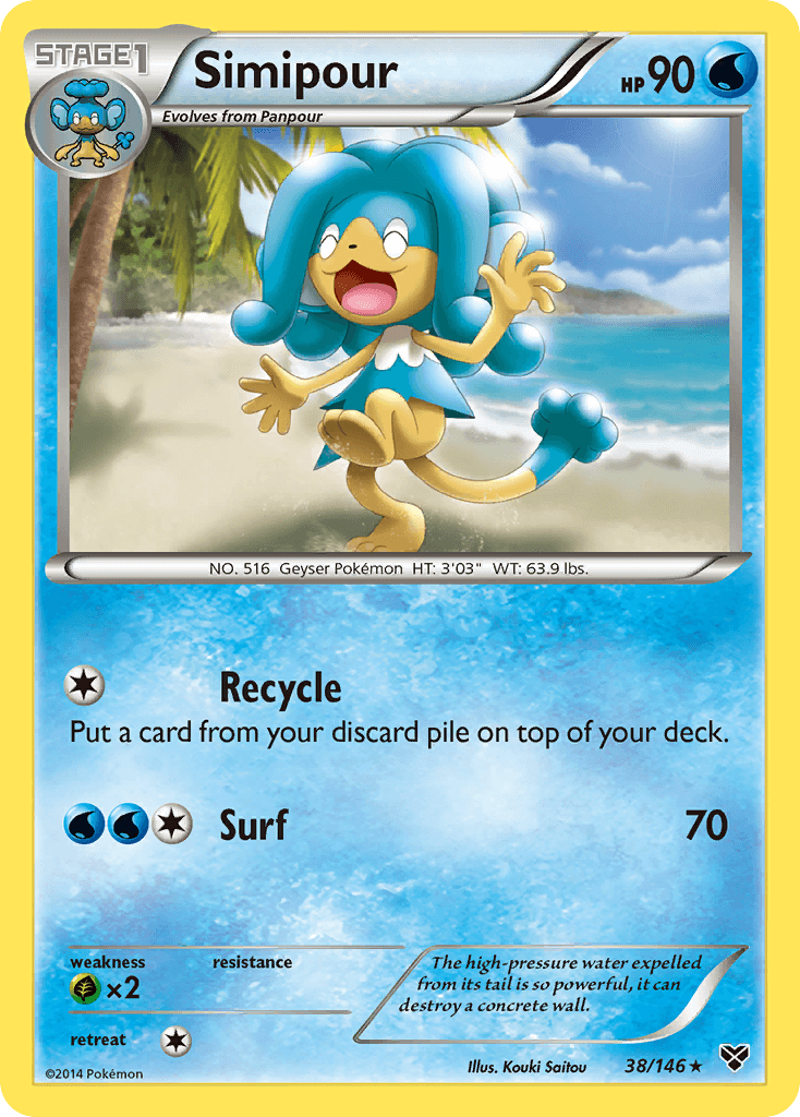Simipour XY card