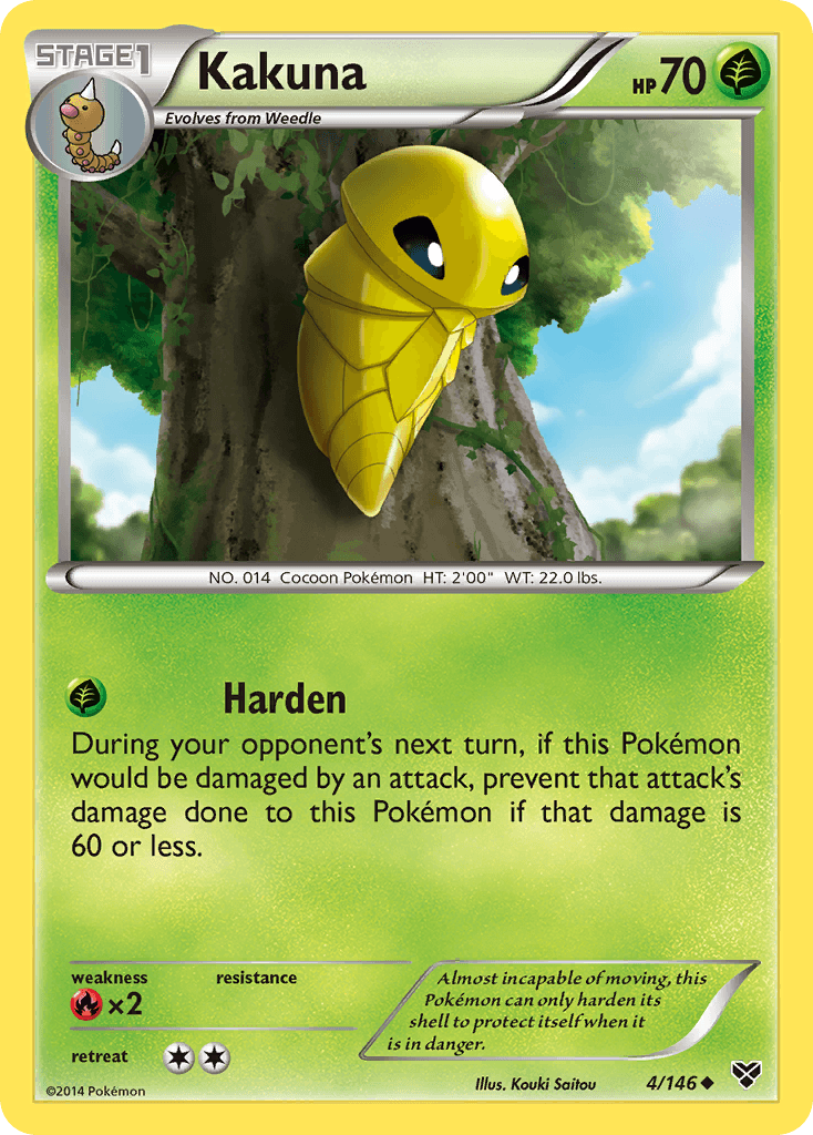 Kakuna XY card