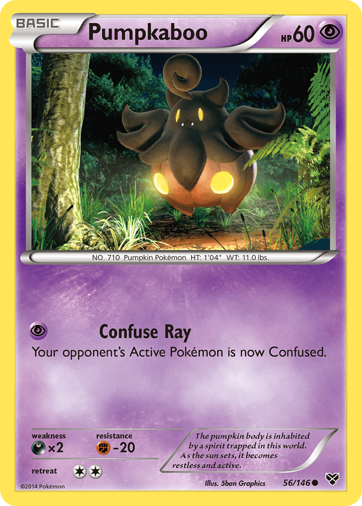 Pumpkaboo XY card