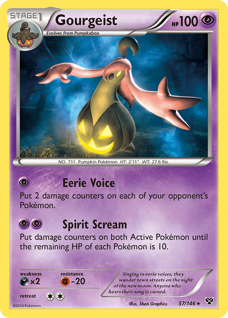 Gourgeist XY card