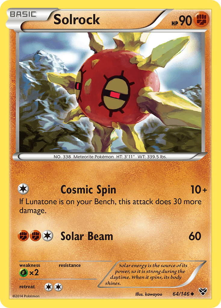 Solrock XY card