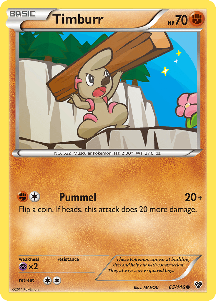 Timburr XY card