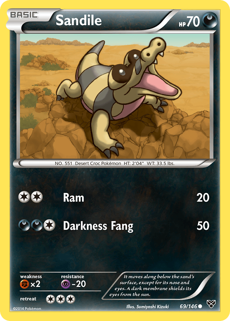 Sandile XY card