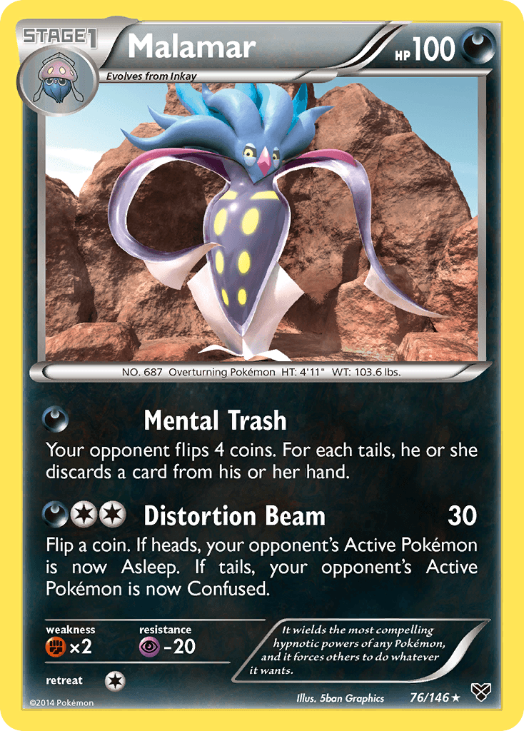 Malamar XY card