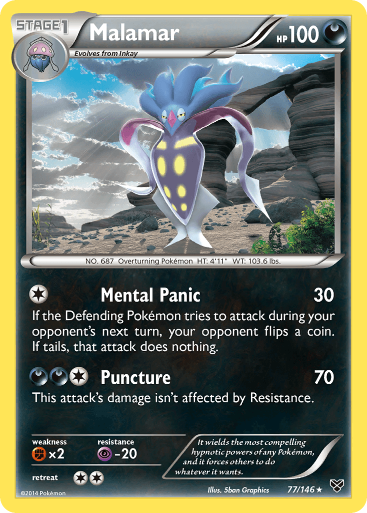 Malamar XY card
